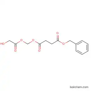 Molecular Structure of 143869-68-5 (Butanedioic acid, [(hydroxyacetyl)oxy]methyl phenylmethyl ester)