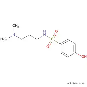 Molecular Structure of 143879-29-2 (Benzenesulfonamide, N-[3-(dimethylamino)propyl]-4-hydroxy-)