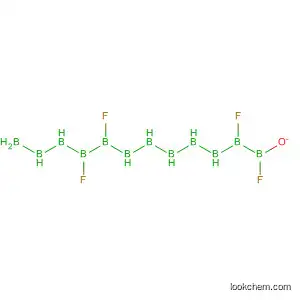 Molecular Structure of 143962-24-7 (Dodecaborate(2-), 1,2,8,9-tetrafluoro-3,4,5,6,7,10,11,12-octahydro-)