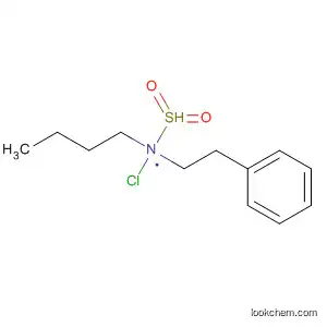 Molecular Structure of 143996-04-7 (Sulfamoyl chloride, butyl(2-phenylethyl)-)