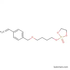 Molecular Structure of 144026-21-1 (1,3,2-Dioxaphospholane, 2-[4-[(4-ethenylphenyl)methoxy]butoxy]-,
2-oxide)