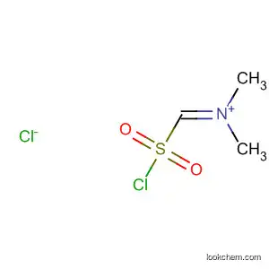 Molecular Structure of 144137-38-2 (Methanaminium, N-[(chlorosulfonyl)methylene]-N-methyl-, chloride)