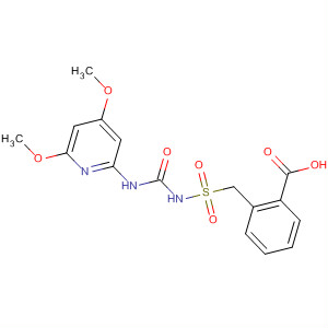 Benzoic acid, 2-[[[[[(4,6-dimethoxy-2-pyridinyl)amino]carbonyl]amino]sulfonyl]methyl]-