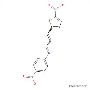 Molecular Structure of 144150-07-2 (Benzenamine, 4-nitro-N-[3-(5-nitro-2-thienyl)-2-propenylidene]-)