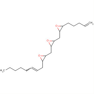 Oxirane, 2-[[3-(2-octenyl)oxiranyl]methyl]-3-[[3-(4-pentenyl)oxiranyl]methyl]- CAS No  144151-12-2