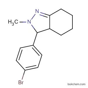 Molecular Structure of 144202-94-8 (2H-Indazole, 3-(4-bromophenyl)-3,3a,4,5,6,7-hexahydro-2-methyl-)
