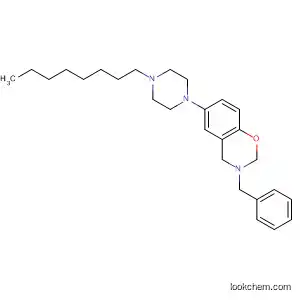2H-1,3-Benzoxazine,
3,4-dihydro-6-(4-octyl-1-piperazinyl)-3-(phenylmethyl)-