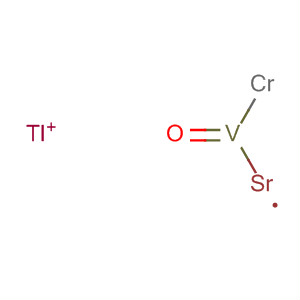 Chromium strontium thallium vanadium oxide