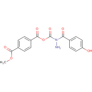 1,4-Benzenedicarboxylic acid, monomethyl ester, 2-(4-hydroxybenzoyl)hydrazide