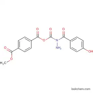 Molecular Structure of 144284-31-1 (1,4-Benzenedicarboxylic acid, monomethyl ester,
2-(4-hydroxybenzoyl)hydrazide)