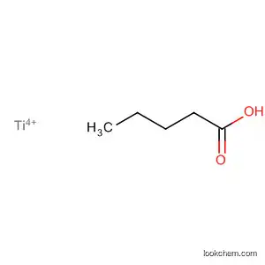 Molecular Structure of 144285-36-9 (Pentanoic acid, titanium(4+) salt)