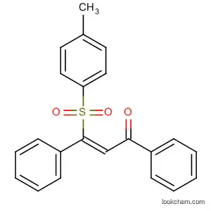Molecular Structure of 144288-56-2 (2-Propen-1-one, 3-[(4-methylphenyl)sulfonyl]-1,3-diphenyl-, (Z)-)