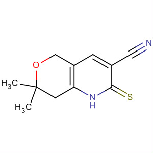 2H-Pyrano[4,3-b]pyridine-3-carbonitrile, 1,5,7,8-tetrahydro-7,7-dimethyl-2-thioxo-