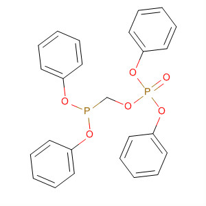 Phosphoric acid, (diphenoxyphosphinyl)methyl diphenyl ester