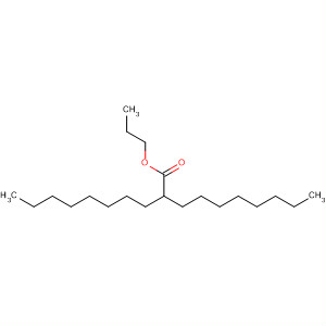 Molecular Structure of 144315-77-5 (Decanoic acid, 2-octyl-, 1,2,3-propanetriyl ester)