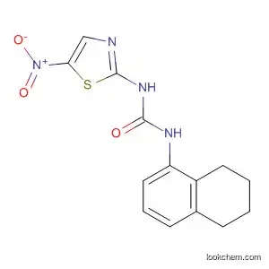 Urea, N-(5-nitro-2-thiazolyl)-N'-(5,6,7,8-tetrahydro-1-naphthalenyl)-