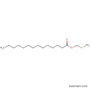 Molecular Structure of 144343-51-1 (Tetradecanoic acid, (methylthio)methyl ester)