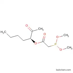 Acetic acid, (dimethoxyphosphinyl)-, 1-acetylpentyl ester, (S)-