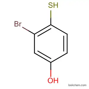 Molecular Structure of 144369-83-5 (Phenol, 3-bromo-4-mercapto-)