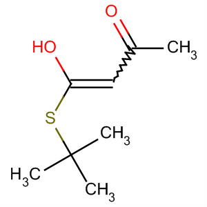 Molecular Structure of 144425-54-7 (3-Buten-2-one, 4-[(1,1-dimethylethyl)thio]-4-hydroxy-)