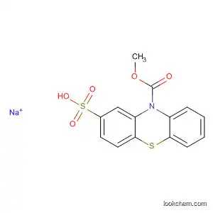 10H-Phenothiazine-10-carboxylic acid, 2-sulfo-, 10-methyl ester,
sodium salt