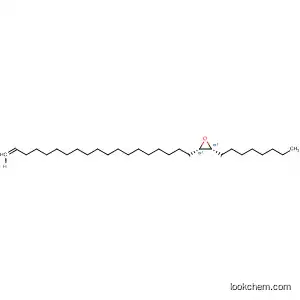 Molecular Structure of 144549-65-5 (Oxirane, 2-(18-nonadecenyl)-3-octyl-, cis-)
