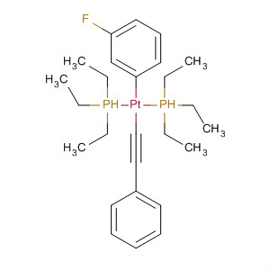 Platinum, (3-fluorophenyl)(phenylethynyl)bis(triethylphosphine)-