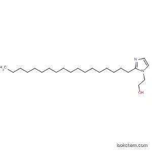 Molecular Structure of 28778-23-6 (1H-Imidazole-1-ethanol, dihydro-2-octadecyl-)