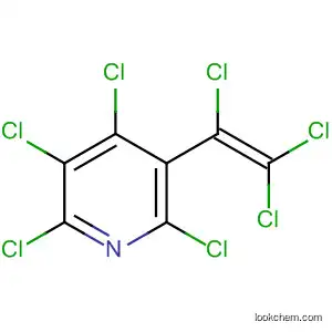 Molecular Structure of 29086-34-8 (Pyridine, 2,3,4,6-tetrachloro-5-(trichloroethenyl)-)