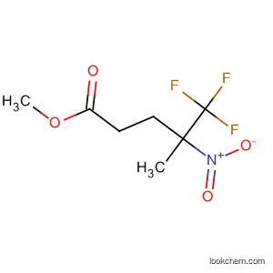 Molecular Structure of 33033-07-7 (Pentanoic acid, 5,5,5-trifluoro-4-methyl-4-nitro-, methyl ester)