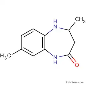Molecular Structure of 36743-73-4 (2H-1,5-Benzodiazepin-2-one, 1,3,4,5-tetrahydro-4,8-dimethyl-)