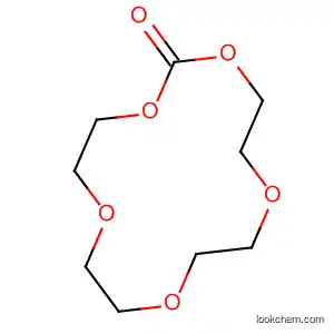 Molecular Structure of 3702-31-6 (1,3,6,9,12-Pentaoxacyclotetradecan-2-one)