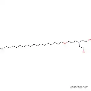 Molecular Structure of 45300-56-9 (Ethanol, 2,2'-[[3-(octadecyloxy)propyl]imino]bis-)