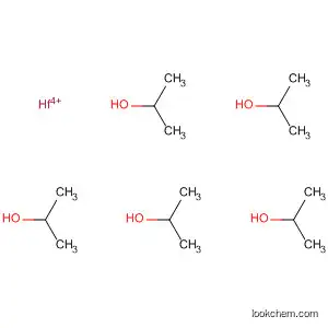 Molecular Structure of 59301-57-4 (2-Propanol, hafnium(4+) salt (5:1))
