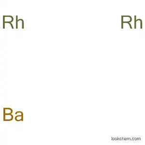 Molecular Structure of 66103-51-3 (Barium, compd. with rhodium (1:2))