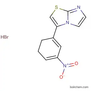 Molecular Structure of 68291-05-4 (Imidazo[2,1-b]thiazole, 5,6-dihydro-3-(3-nitrophenyl)-,
monohydrobromide)