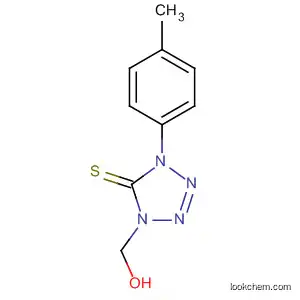 Molecular Structure of 69304-70-7 (5H-Tetrazole-5-thione,
1,4-dihydro-1-(hydroxymethyl)-4-(4-methylphenyl)-)