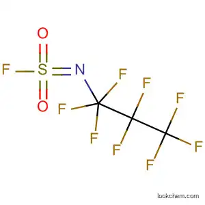 Molecular Structure of 69306-93-0 (Methanesulfinimidoyl fluoride, 1,1,1-trifluoro-N-(pentafluoroethyl)-)