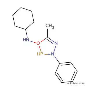 Molecular Structure of 77696-76-5 (1,3,4,2-Oxadiazaphosphol-2(3H)-amine,
N-cyclohexyl-5-methyl-3-phenyl-)