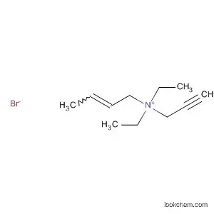 Molecular Structure of 7796-64-7 (2-Buten-1-aminium, N,N-diethyl-N-2-propynyl-, bromide)