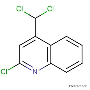 Molecular Structure of 79325-34-1 (Quinoline, 2-chloro-4-(dichloromethyl)-)