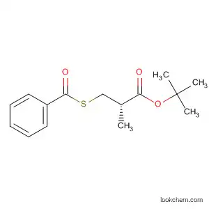 Propanoic acid, 3-(benzoylthio)-2-methyl-, 1,1-dimethylethyl ester, (S)-