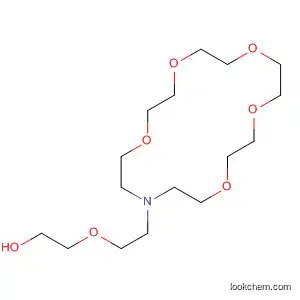 Molecular Structure of 81331-63-7 (Ethanol, 2-[2-(1,4,7,10,13-pentaoxa-16-azacyclooctadec-16-yl)ethoxy]-)