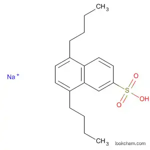 Molecular Structure of 82854-49-7 (5,8-Dibutyl-2-naphthalenesulfonic acid sodium salt)