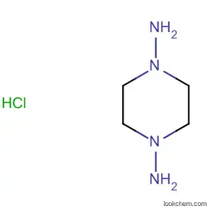 Molecular Structure of 89831-16-3 (1,4-Piperazinediamine, hydrochloride)
