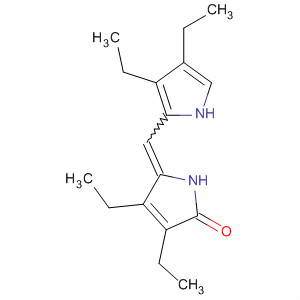 Molecular Structure of 104084-68-6 (2H-Pyrrol-2-one,
5-[(3,4-diethyl-1H-pyrrol-2-yl)methylene]-3,4-diethyl-1,5-dihydro-)
