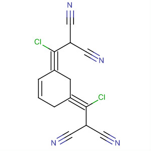 Molecular Structure of 108090-23-9 (Propanedinitrile, 2,2'-[1,3-phenylenebis(chloromethylidyne)]bis-)