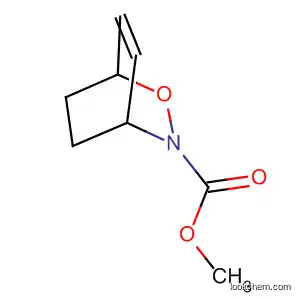 Molecular Structure of 110590-27-7 (2-Oxa-3-azabicyclo[2.2.2]oct-5-ene-3-carboxylic acid, methyl ester)