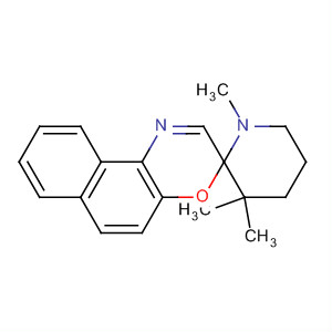 Molecular Structure of 111204-13-8 (Spiro[3H-naphth[2,1-b][1,4]oxazine-3,2'-piperidine], 1',3',3'-trimethyl-)