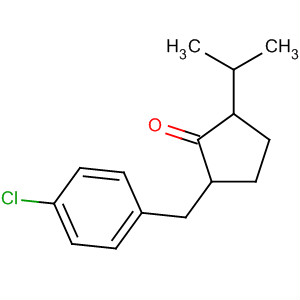 5-(4-chlorobenzyl)-2,2-dimethylcyclopentanonec